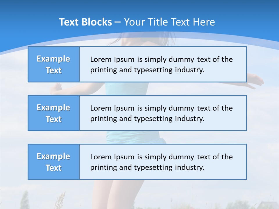 Joy Young Happiness PowerPoint Template