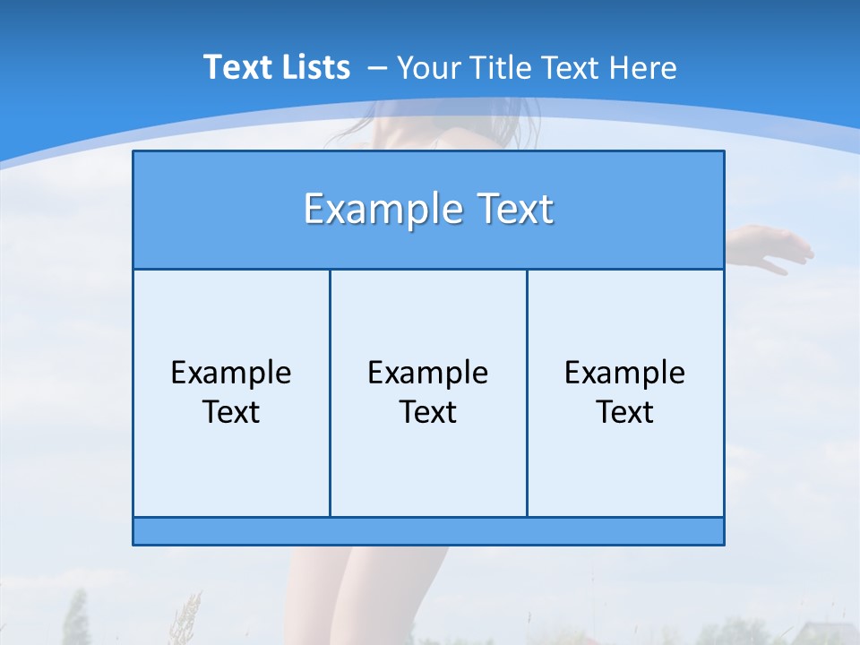 Joy Young Happiness PowerPoint Template
