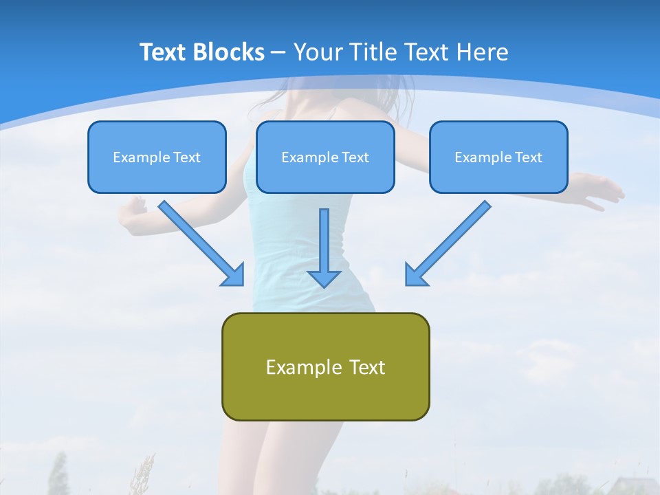 Joy Young Happiness PowerPoint Template