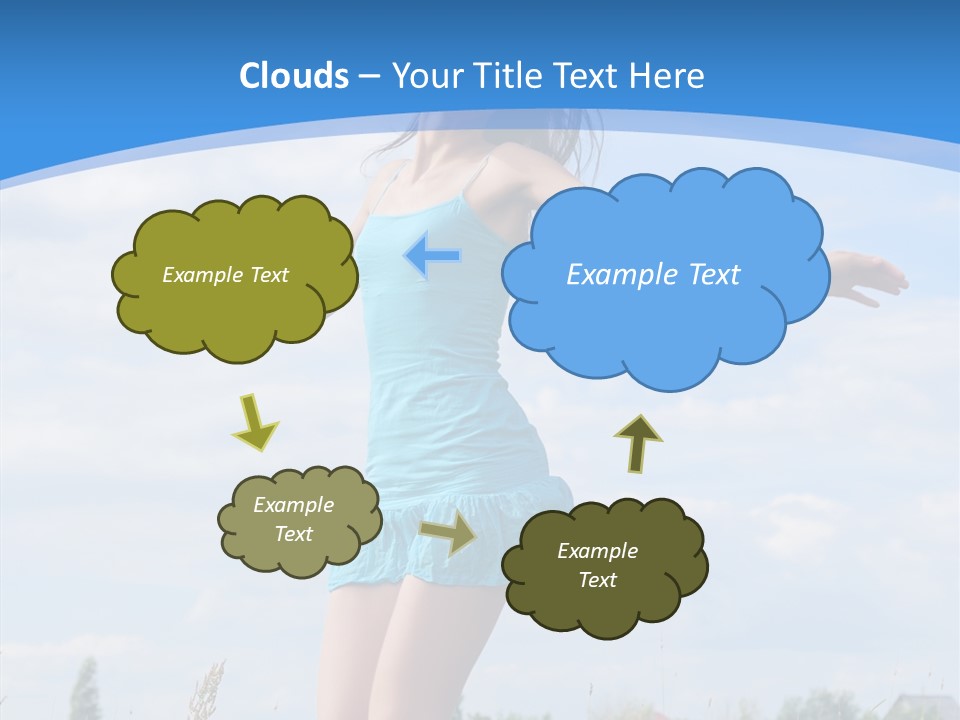 Joy Young Happiness PowerPoint Template