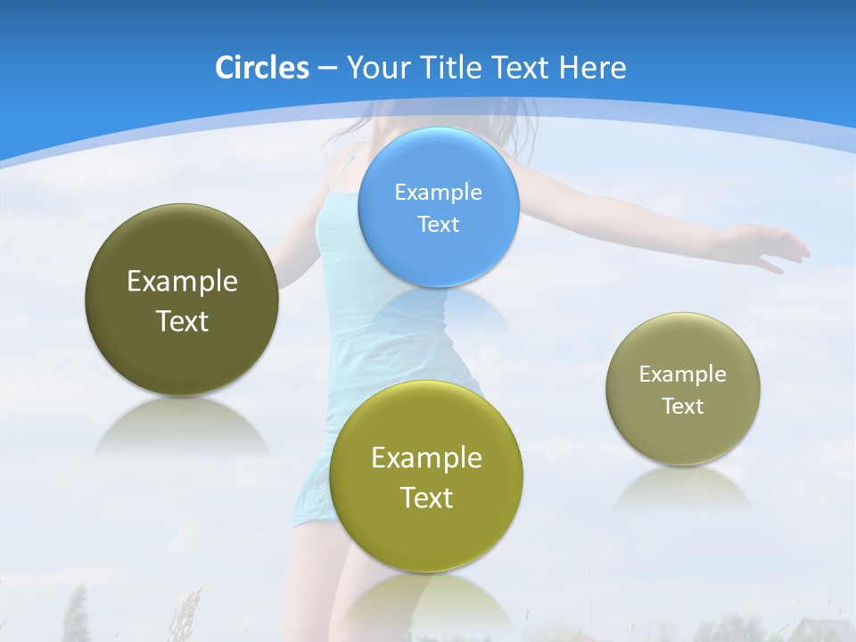 Joy Young Happiness PowerPoint Template