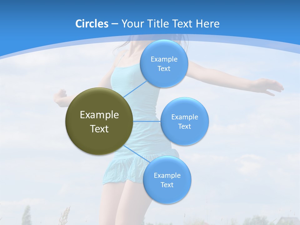 Joy Young Happiness PowerPoint Template