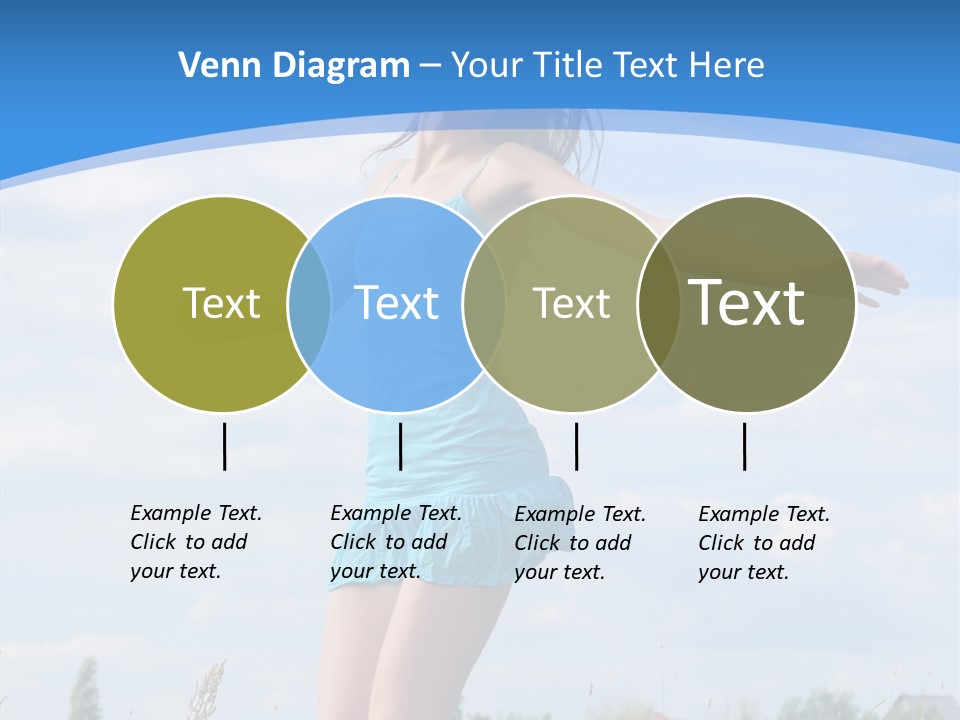 Joy Young Happiness PowerPoint Template