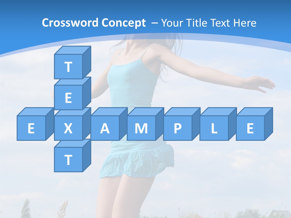 Joy Young Happiness PowerPoint Template