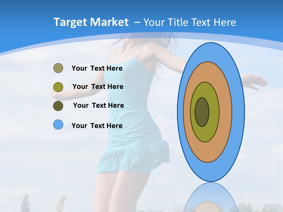 Joy Young Happiness PowerPoint Template