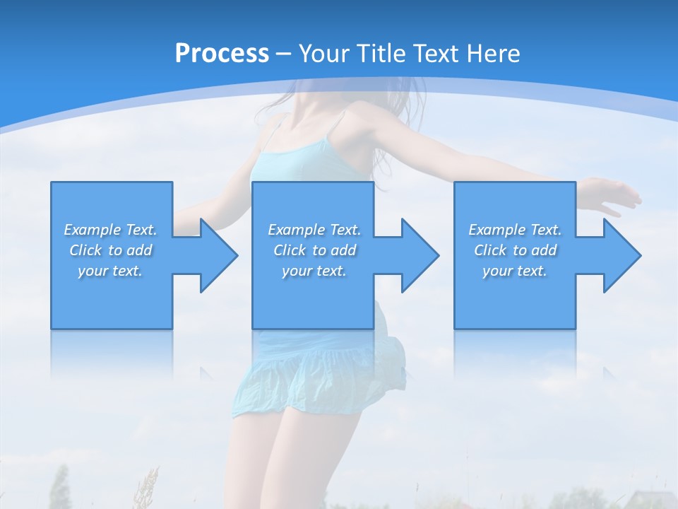 Joy Young Happiness PowerPoint Template