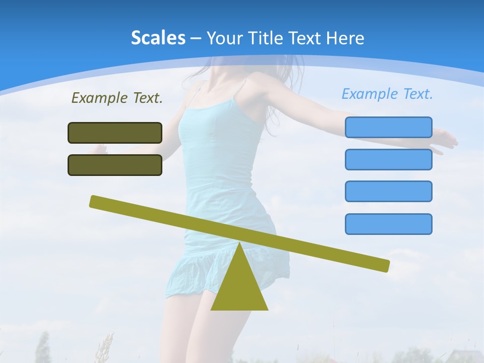 Joy Young Happiness PowerPoint Template