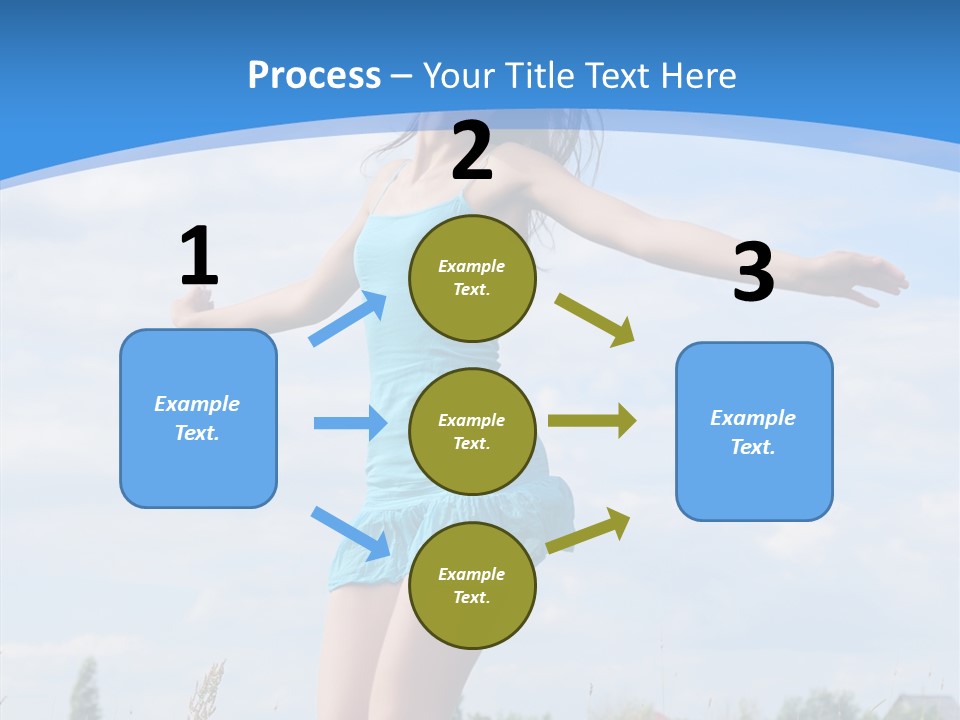 Joy Young Happiness PowerPoint Template