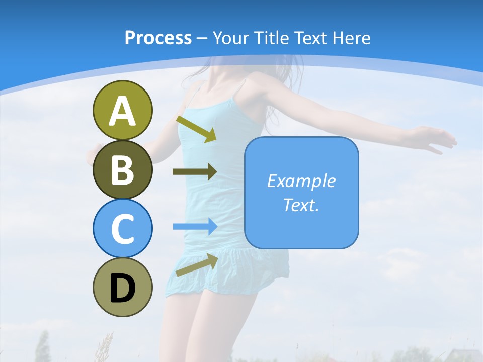 Joy Young Happiness PowerPoint Template