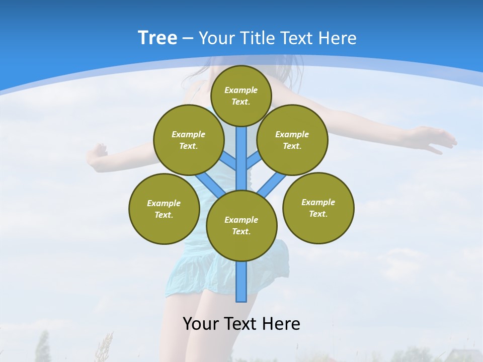 Joy Young Happiness PowerPoint Template