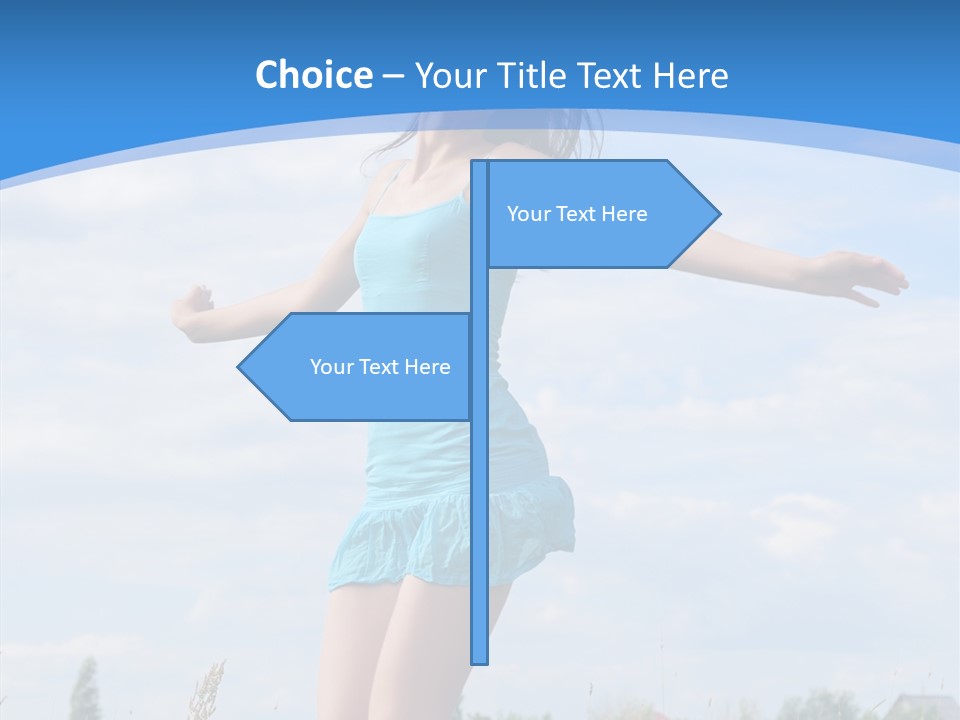 Joy Young Happiness PowerPoint Template