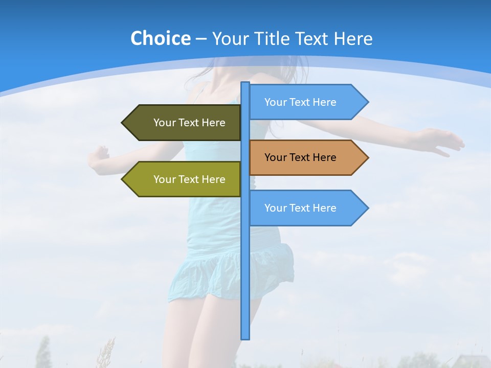 Joy Young Happiness PowerPoint Template