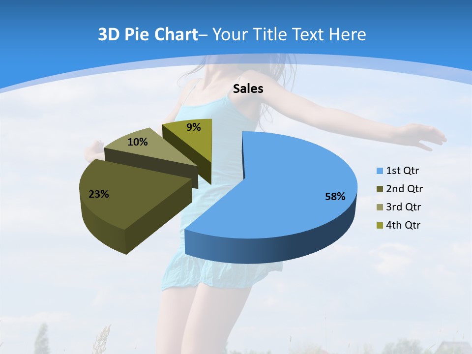 Joy Young Happiness PowerPoint Template