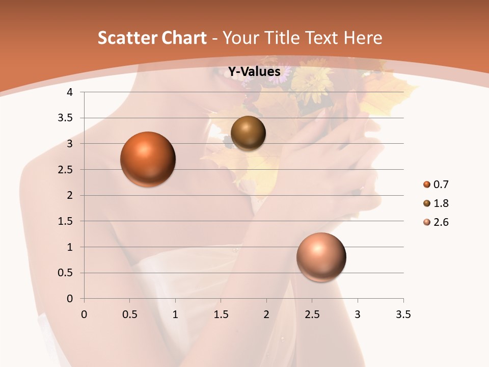 Hairstyle Flower Cheerful PowerPoint Template