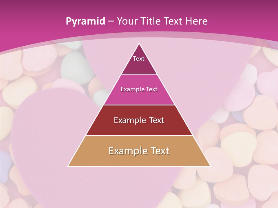 Candy Flirt Blank PowerPoint Template