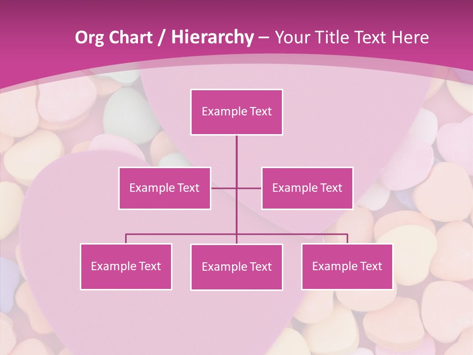 Candy Flirt Blank PowerPoint Template