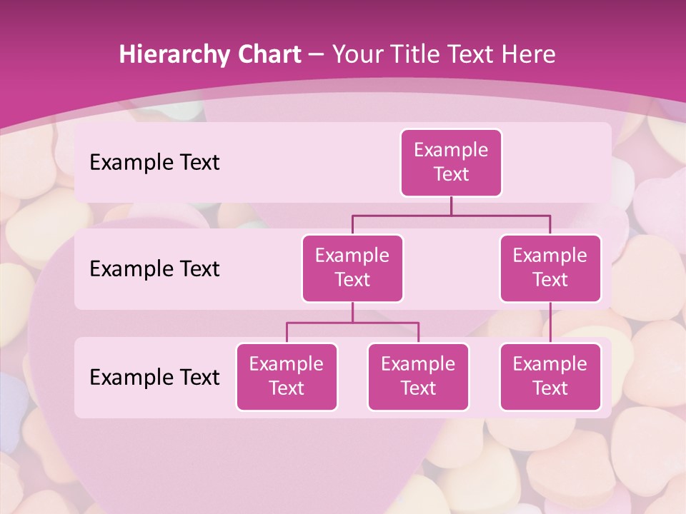 Candy Flirt Blank PowerPoint Template