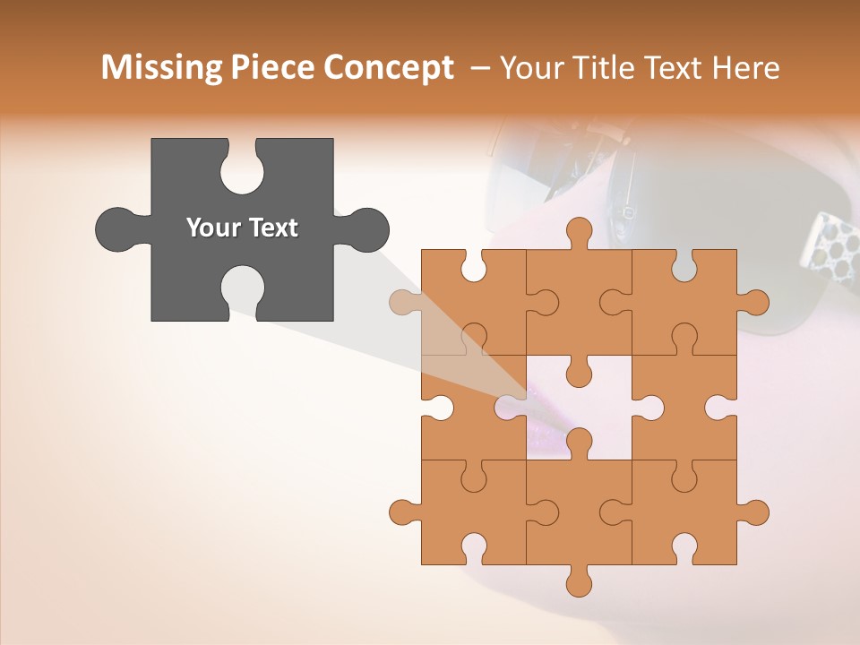 Skin Isolated Female PowerPoint Template