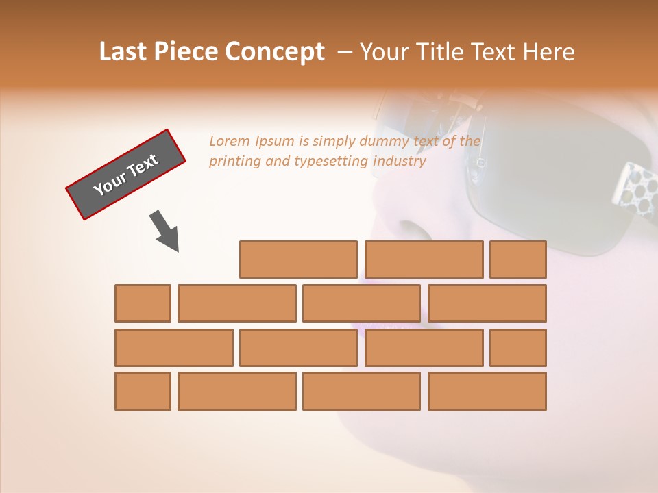 Skin Isolated Female PowerPoint Template