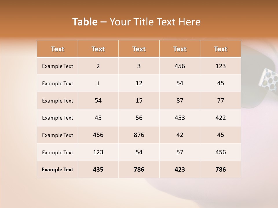 Skin Isolated Female PowerPoint Template