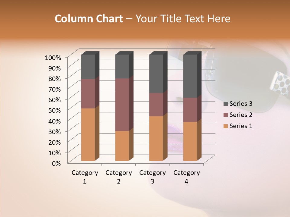 Skin Isolated Female PowerPoint Template
