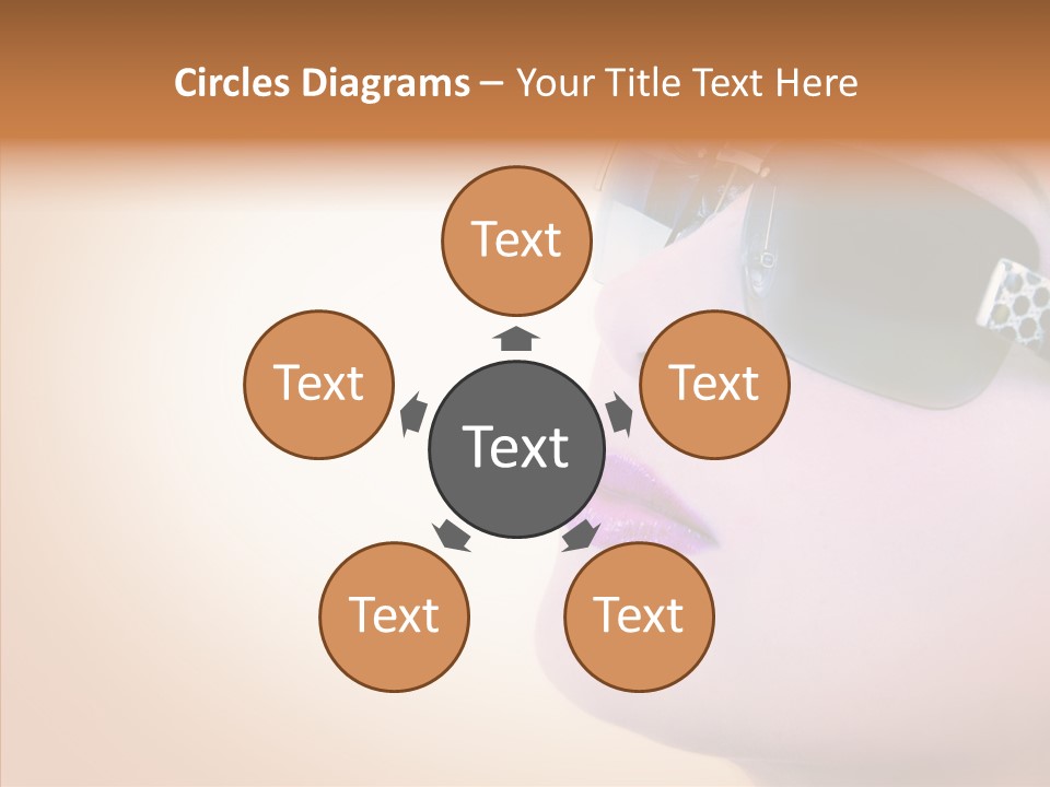 Skin Isolated Female PowerPoint Template