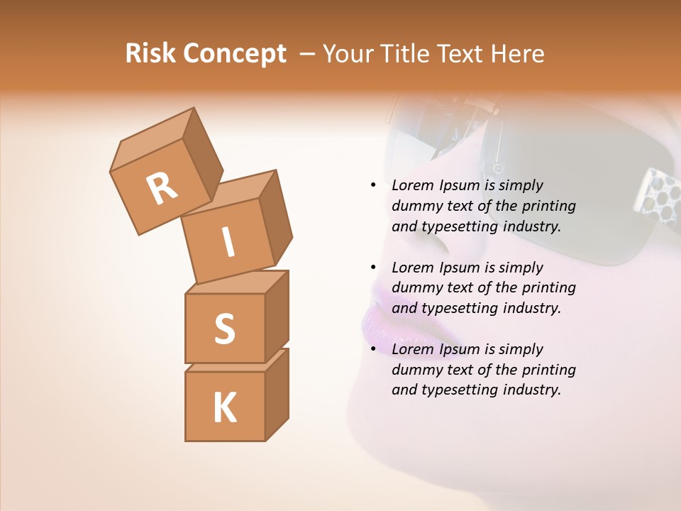 Skin Isolated Female PowerPoint Template