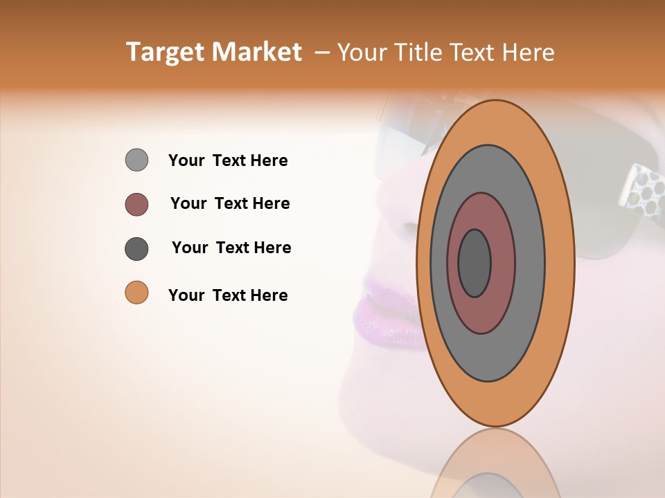 Skin Isolated Female PowerPoint Template