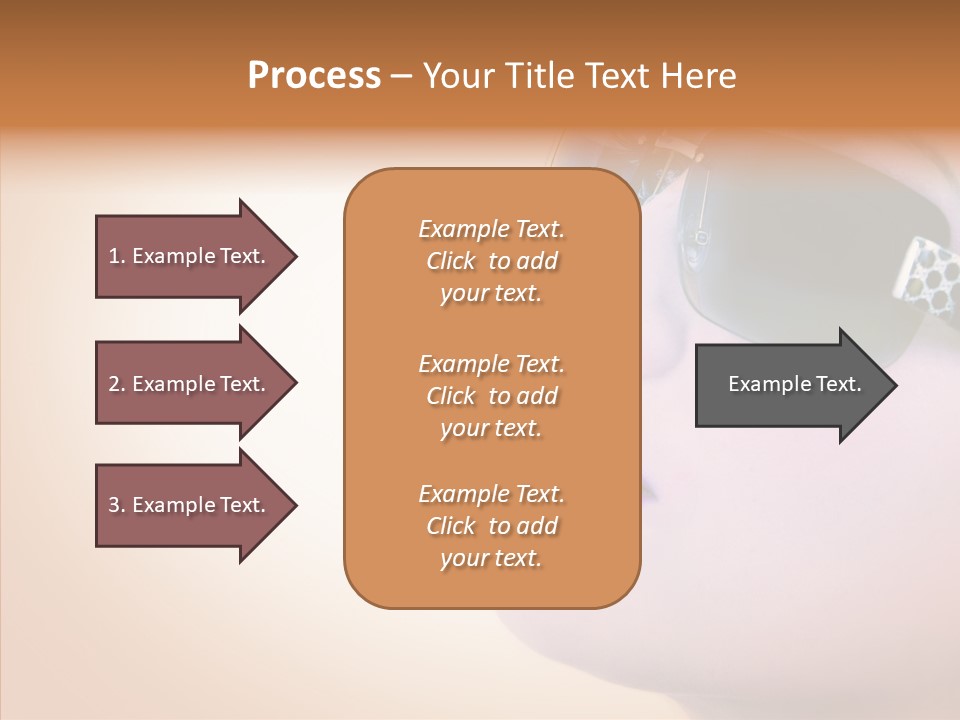 Skin Isolated Female PowerPoint Template