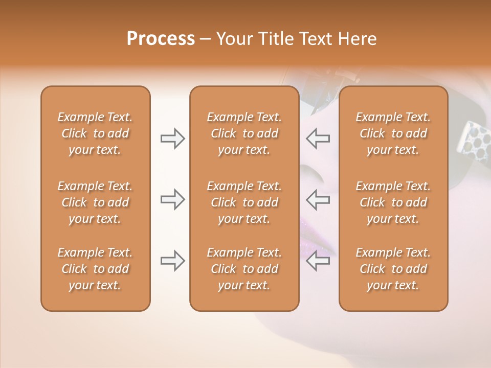 Skin Isolated Female PowerPoint Template