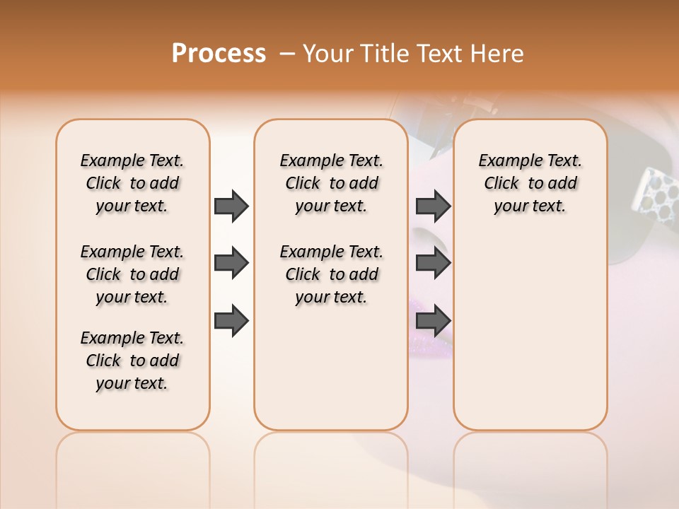 Skin Isolated Female PowerPoint Template