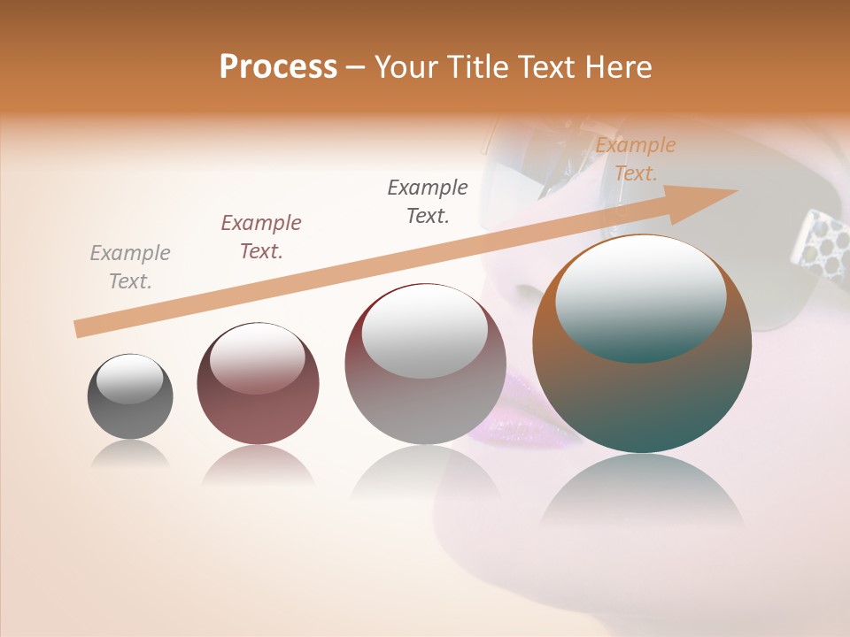 Skin Isolated Female PowerPoint Template