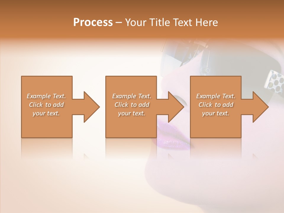 Skin Isolated Female PowerPoint Template