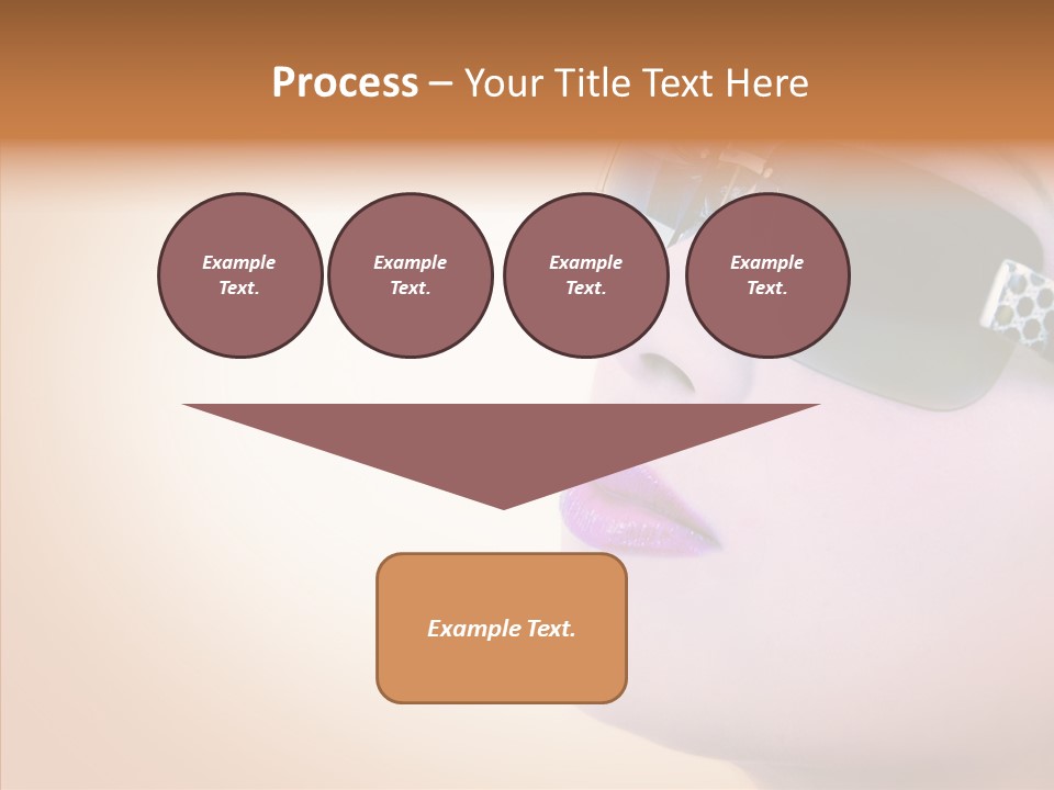 Skin Isolated Female PowerPoint Template