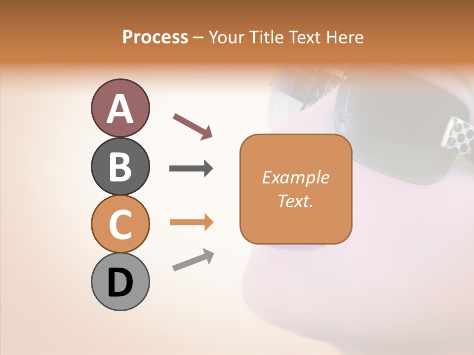 Skin Isolated Female PowerPoint Template