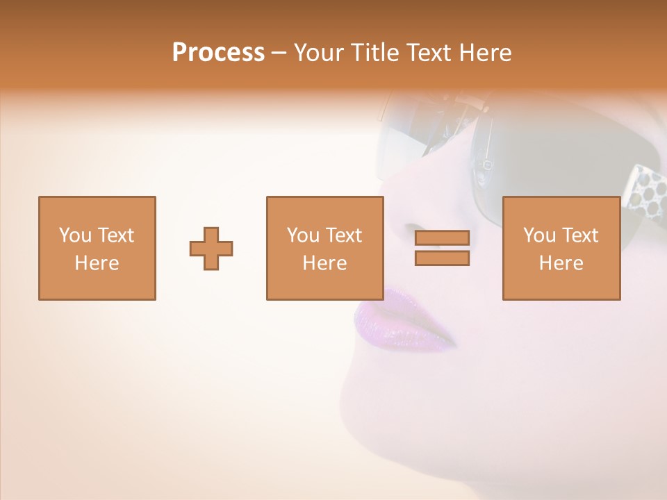 Skin Isolated Female PowerPoint Template