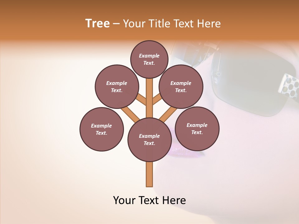 Skin Isolated Female PowerPoint Template