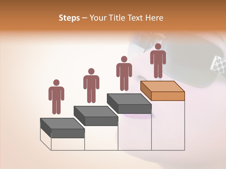 Skin Isolated Female PowerPoint Template