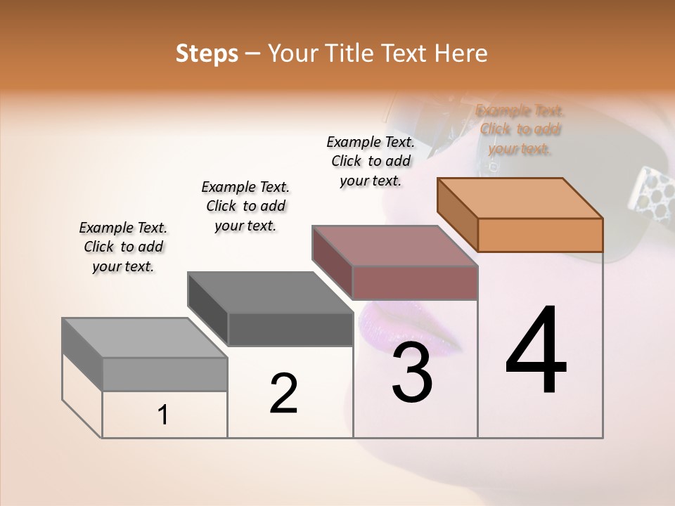 Skin Isolated Female PowerPoint Template