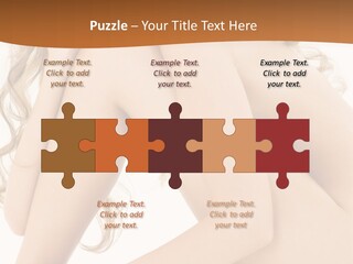 Legs Bodyscape White PowerPoint Template