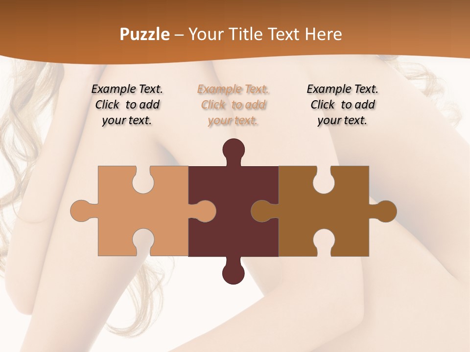 Legs Bodyscape White PowerPoint Template