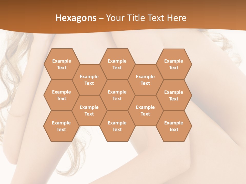 Legs Bodyscape White PowerPoint Template