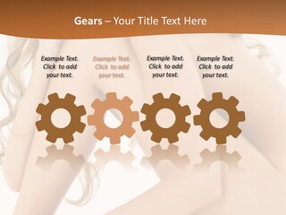 Legs Bodyscape White PowerPoint Template