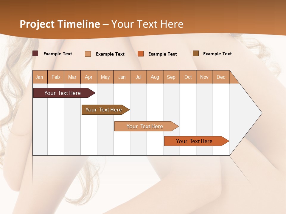 Legs Bodyscape White PowerPoint Template