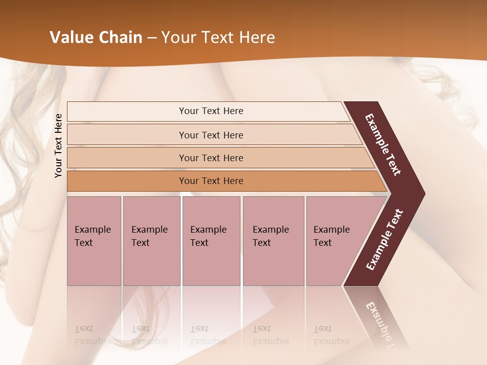 Legs Bodyscape White PowerPoint Template