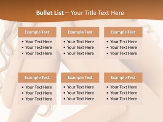 Legs Bodyscape White PowerPoint Template