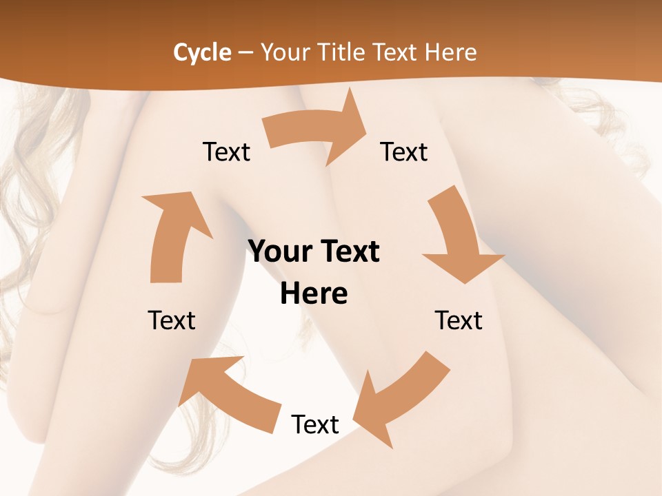 Legs Bodyscape White PowerPoint Template