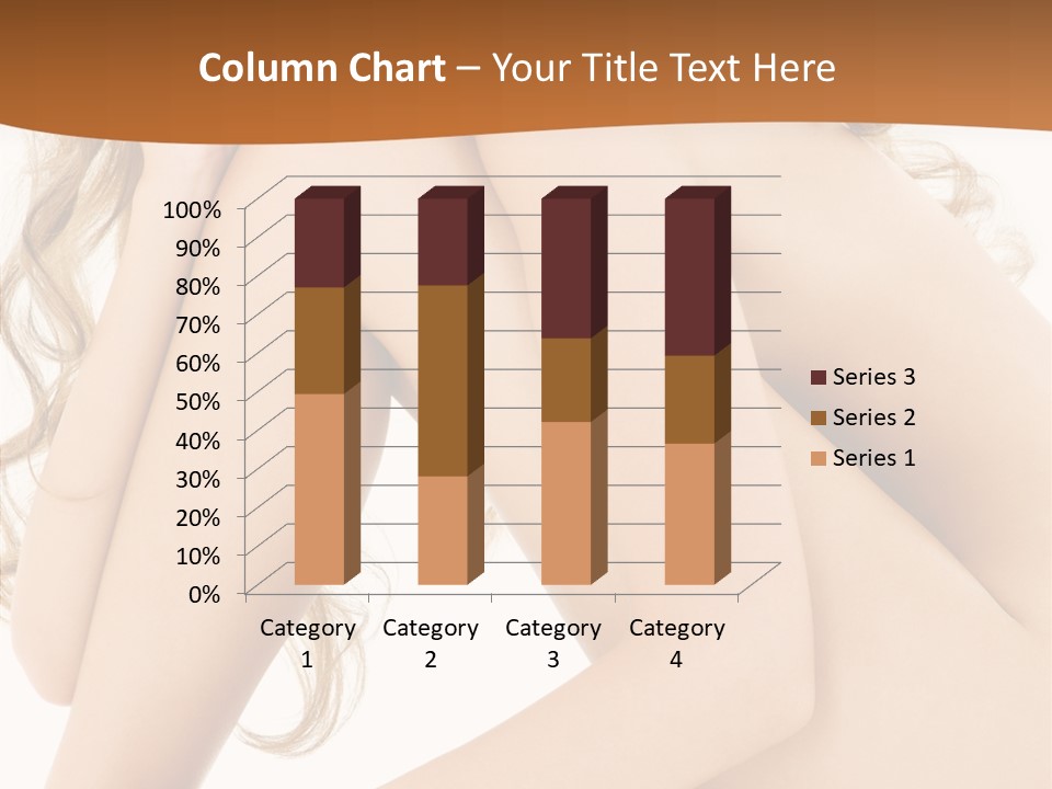 Legs Bodyscape White PowerPoint Template