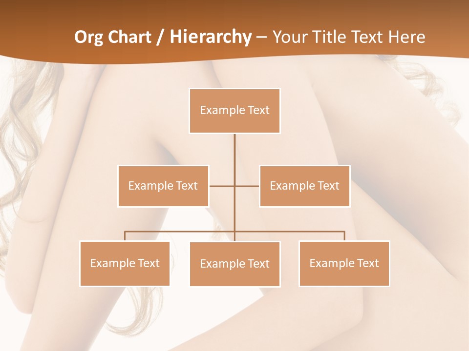 Legs Bodyscape White PowerPoint Template