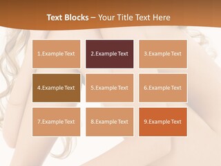 Legs Bodyscape White PowerPoint Template